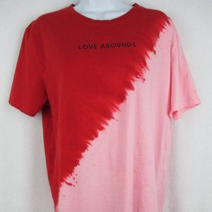 Dutch Bros Tie Dye Tshirt Women's Large Love